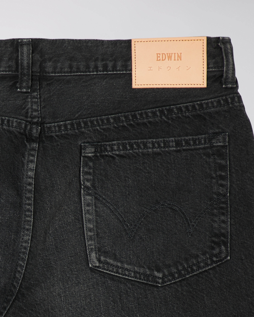 EDWIN Regular Tapered Jeans Black