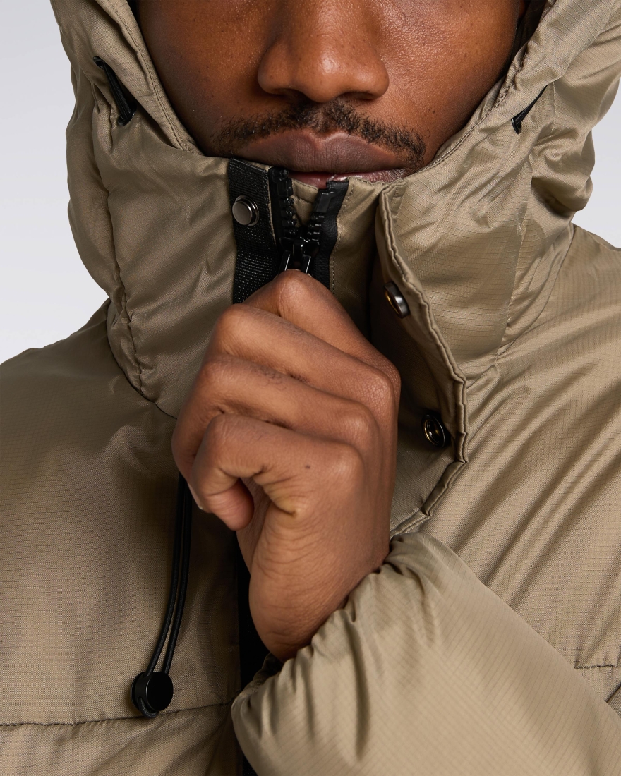 EDWIN Nakkia Puffa Jacket Dark Ash