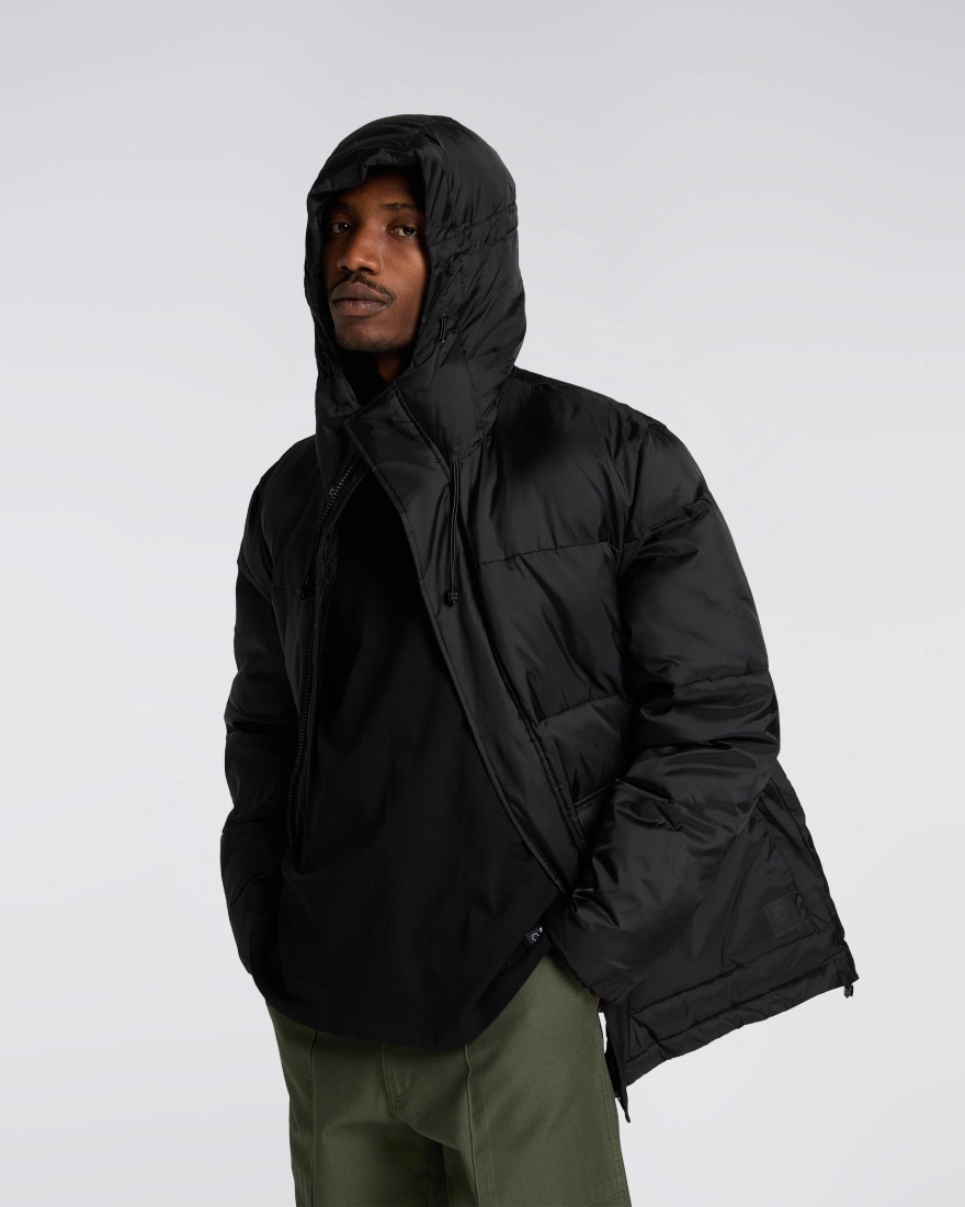 EDWIN Nakkia Puffa Jacket Plain Black