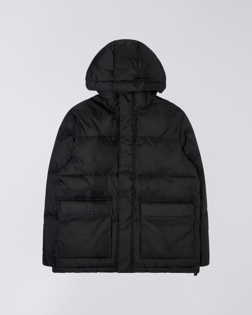 EDWIN Nakkia Puffa Jacket Plain Black