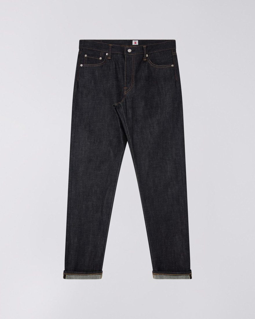 Tapered Jeans Homme Used EDWIN Regular Tapered Jeans Blue Unwashed EDWIN Europe