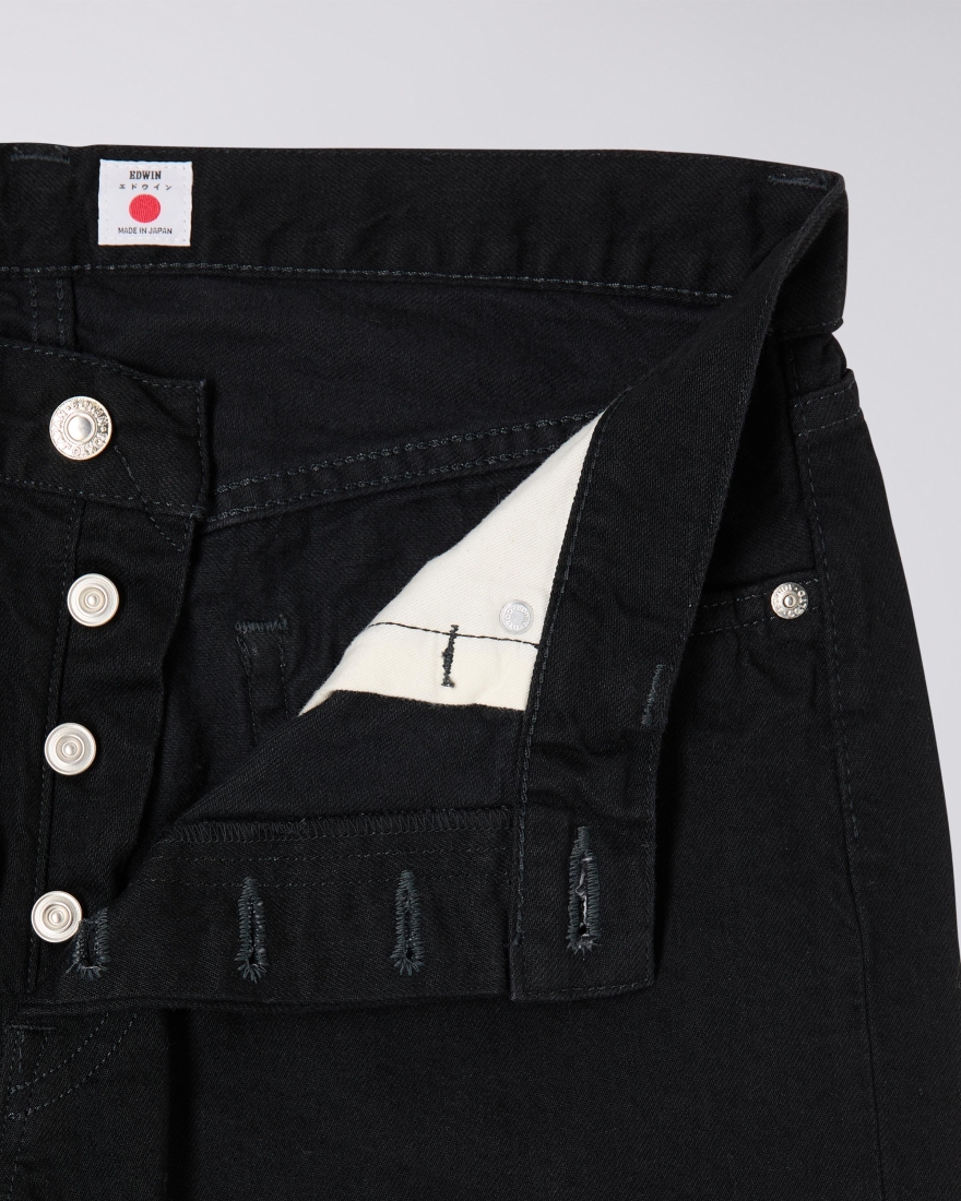 EDWIN Regular Tapered Jeans Black