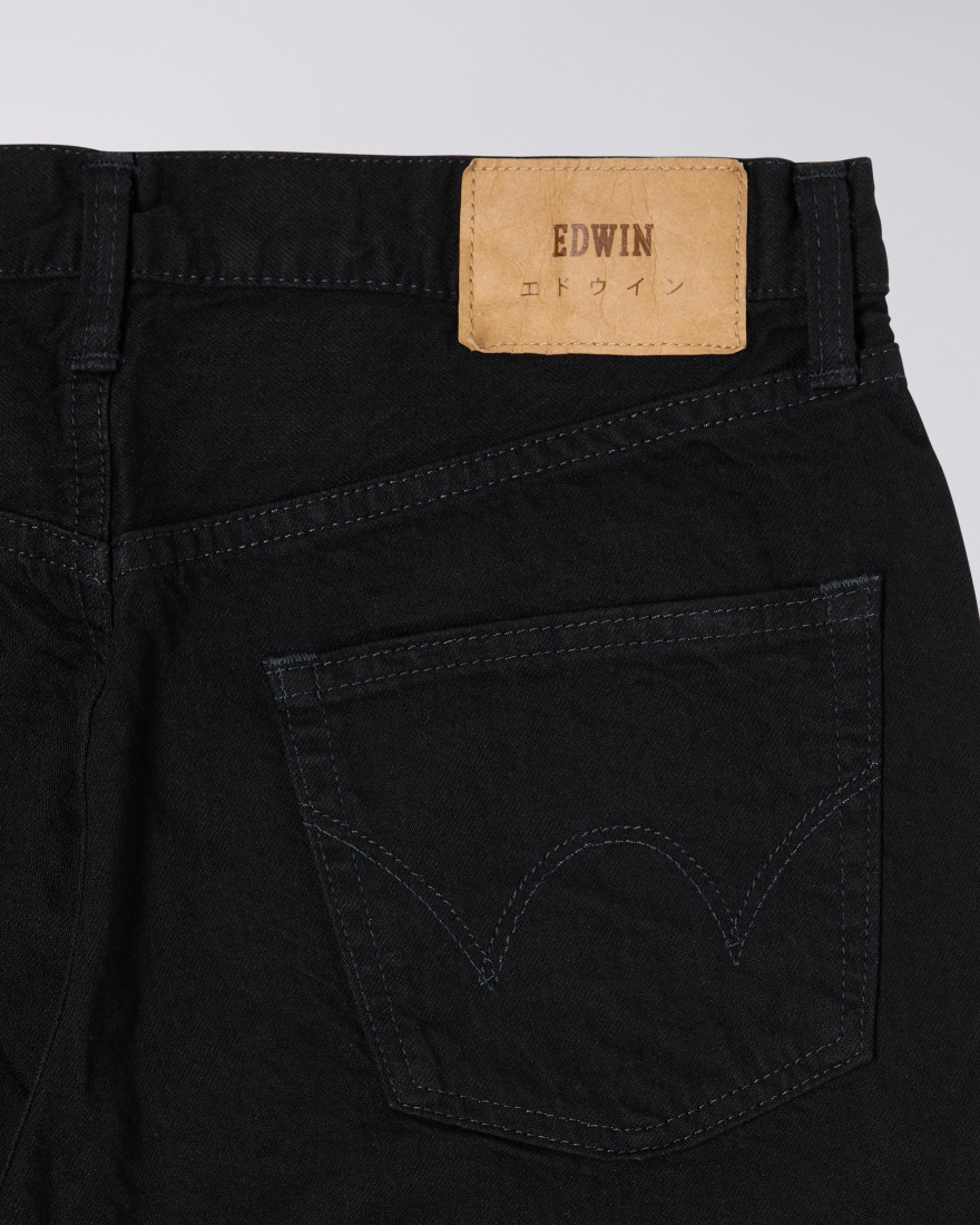 EDWIN Regular Tapered Jeans Black
