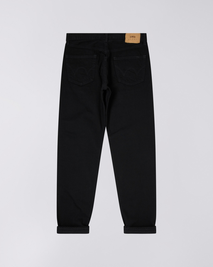 EDWIN Regular Tapered Jeans Black