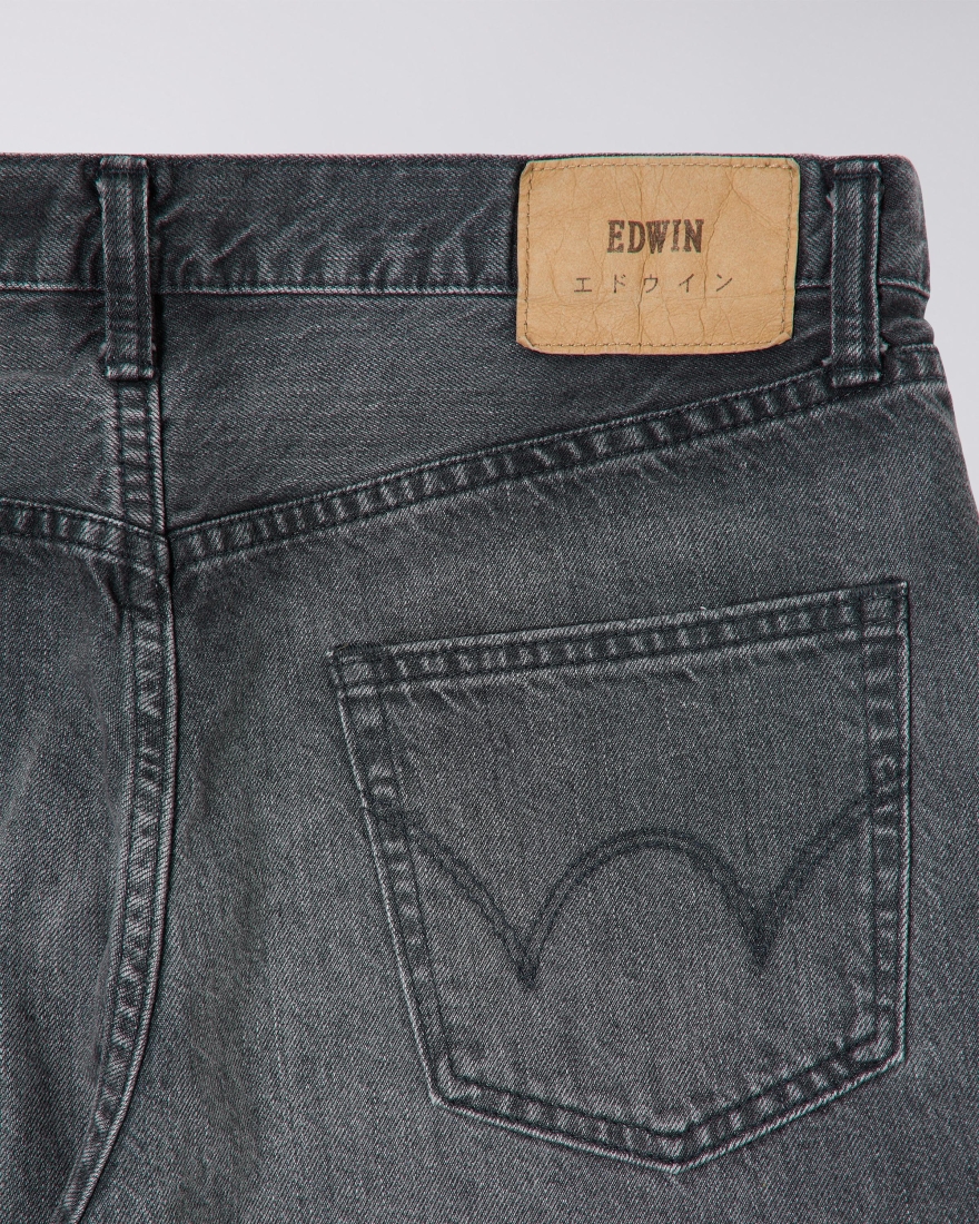 EDWIN Regular Tapered Jeans Black