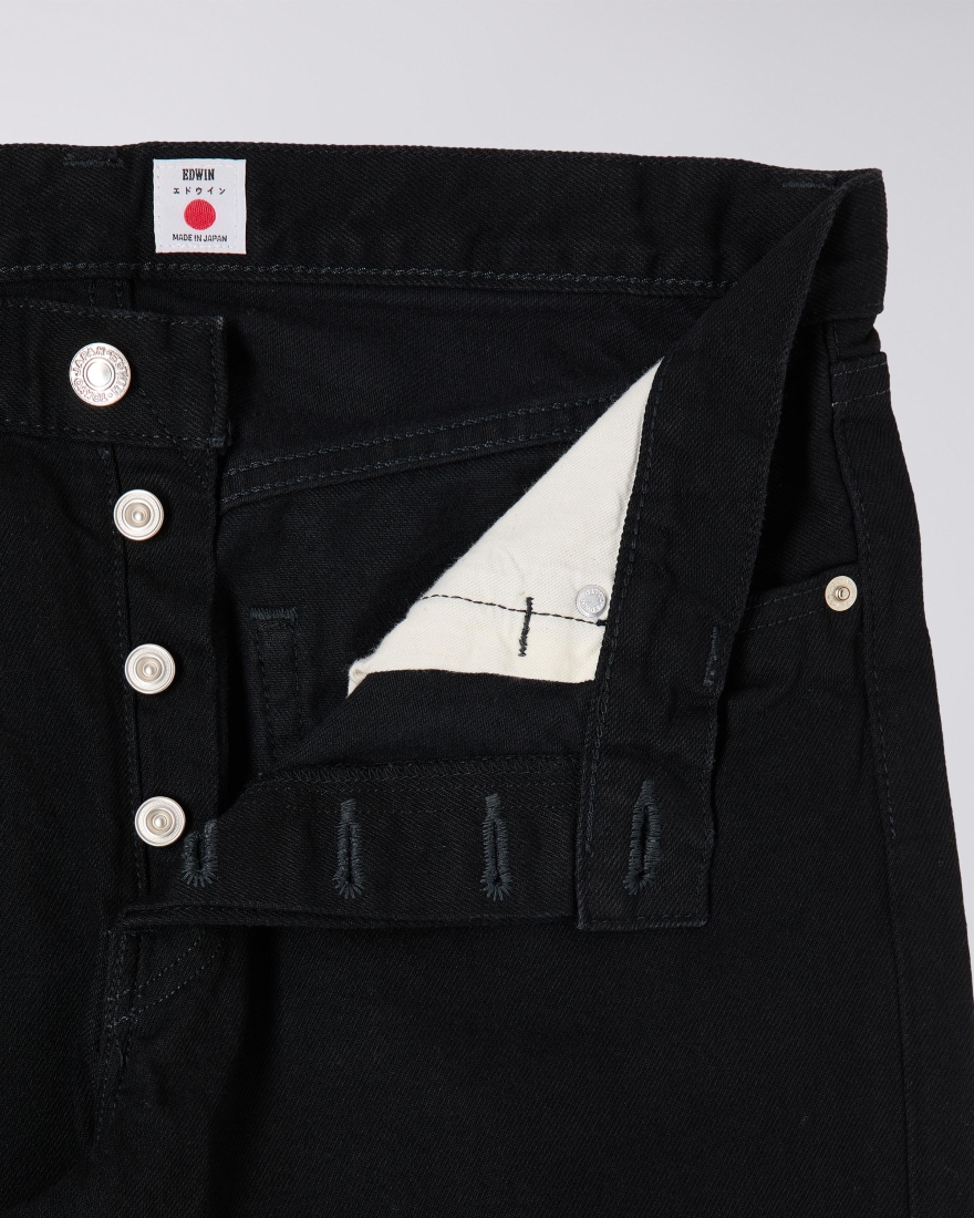 EDWIN Regular Tapered Jeans Black