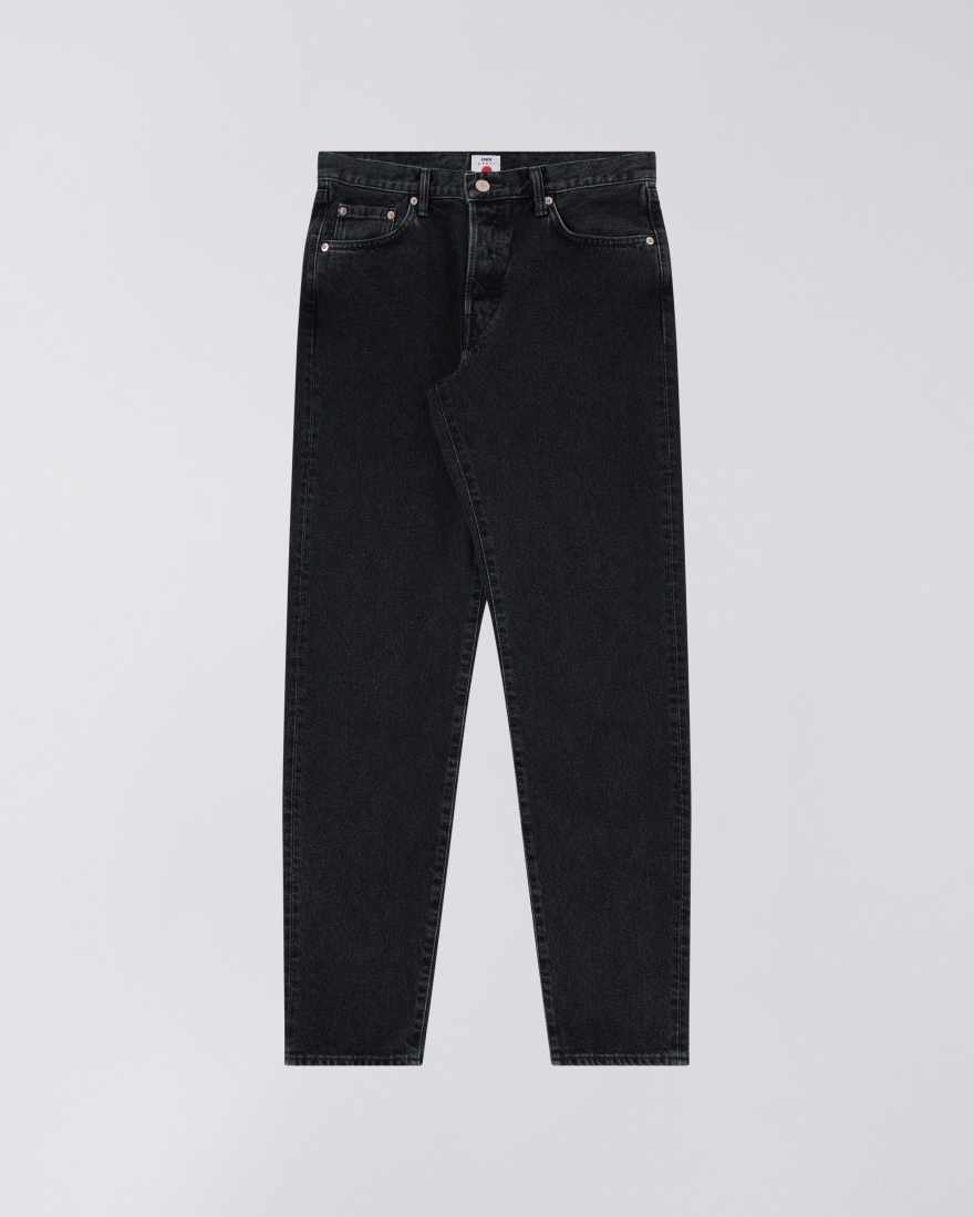 EDWIN Regular Tapered Jeans Black
