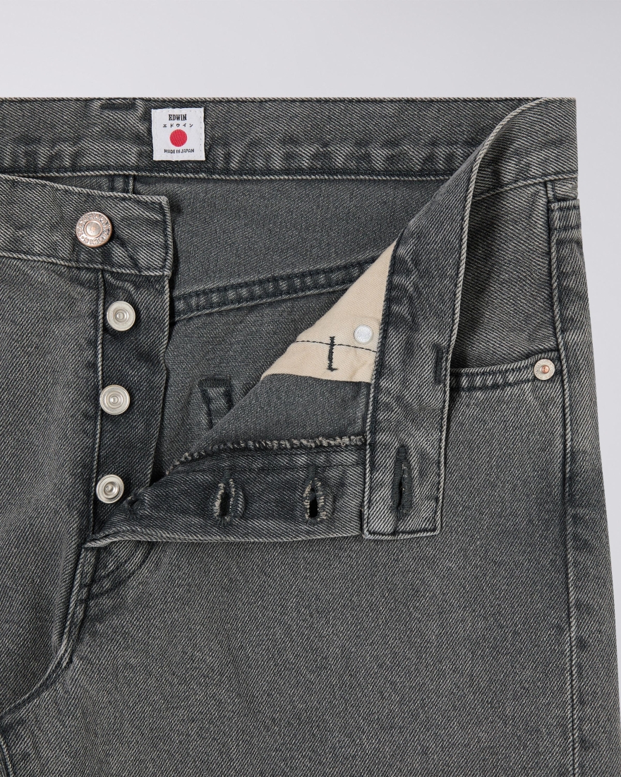 EDWIN Regular Tapered Jeans Black