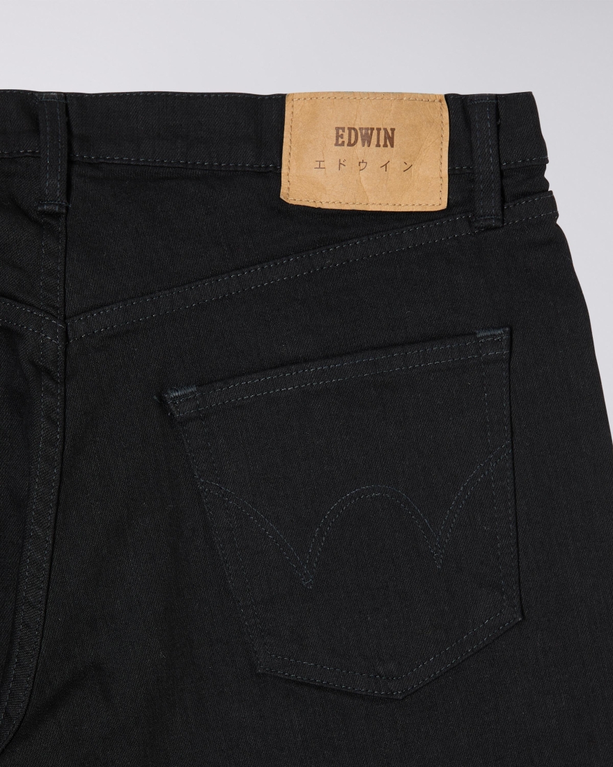 EDWIN Regular Tapered Jeans Black