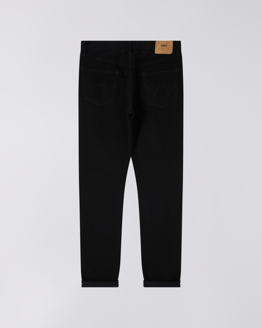 EDWIN Slim Tapered Jeans Black
