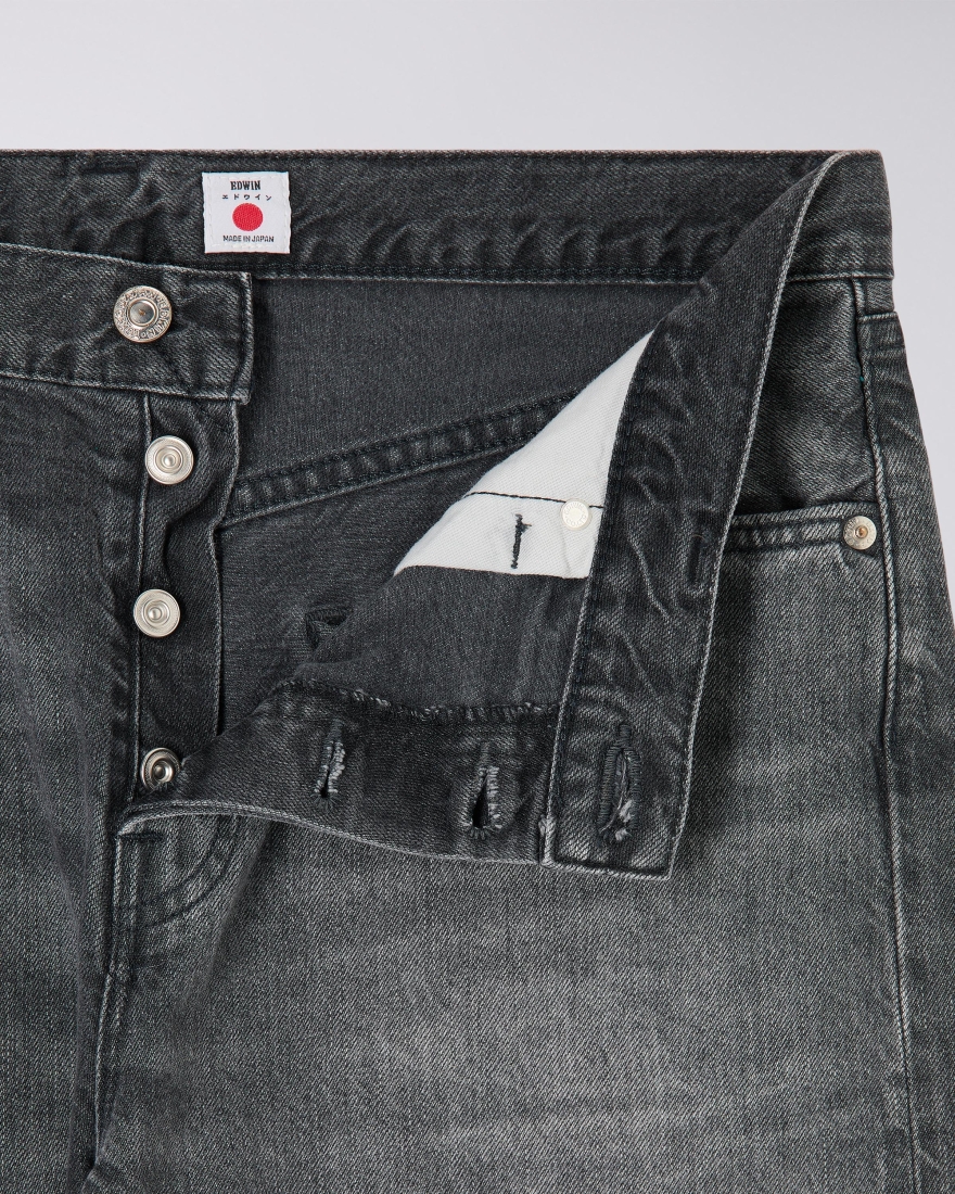 EDWIN Slim Tapered Jeans Black