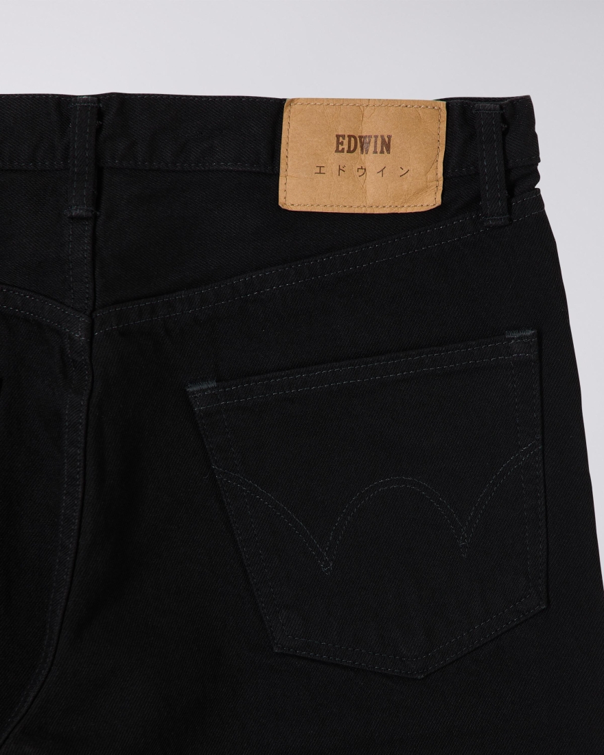 EDWIN Slim Tapered Jeans Black