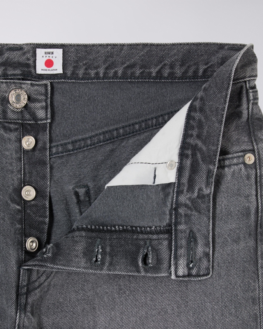 EDWIN Slim Tapered Jeans Black