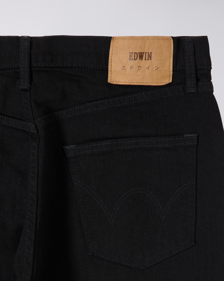 EDWIN Slim Tapered Jeans Black