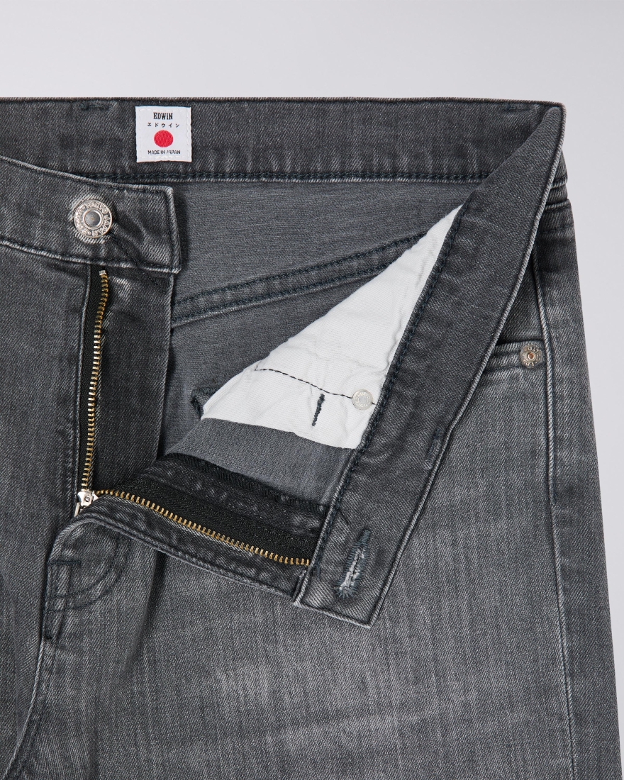 EDWIN Slim Tapered Jeans Black