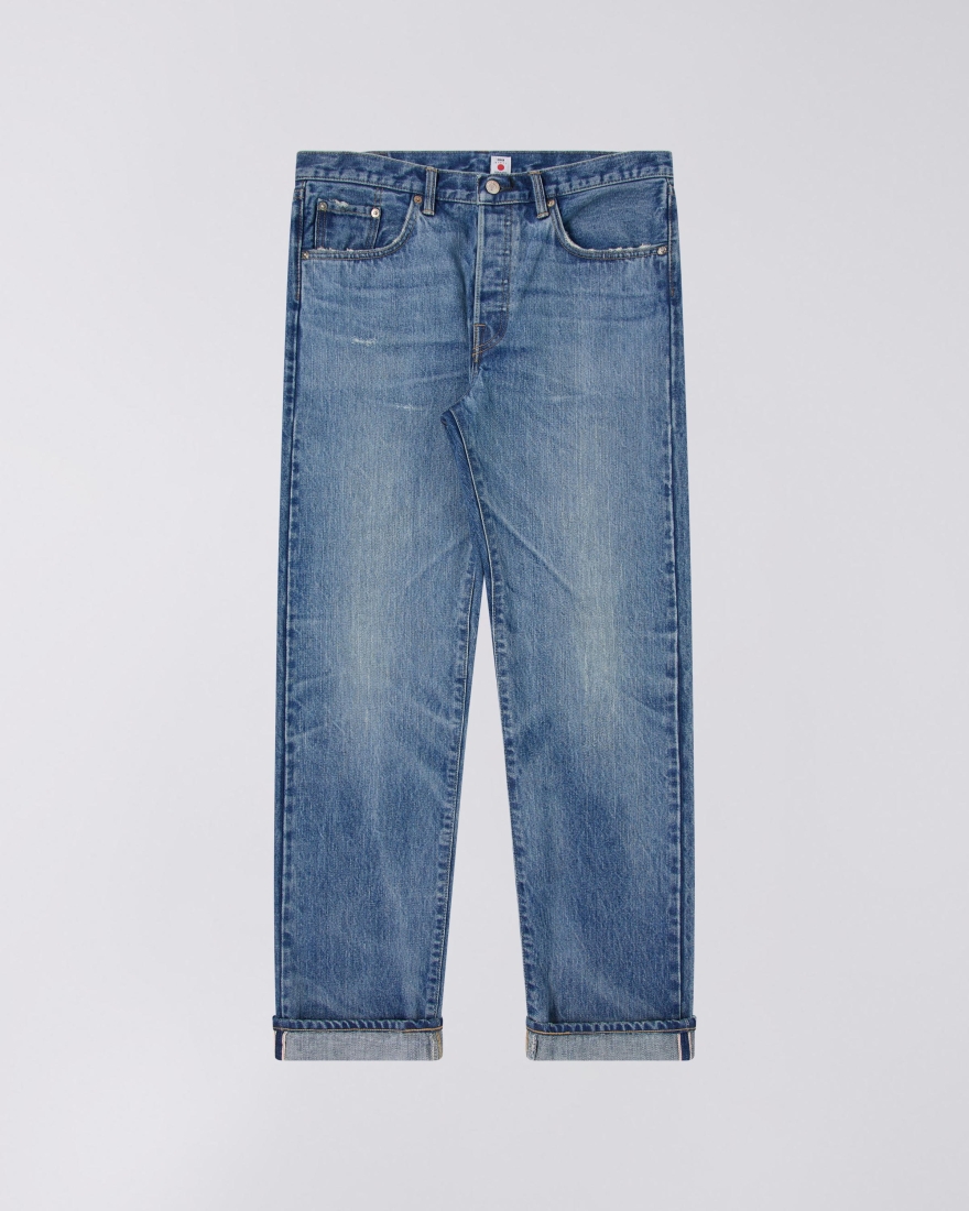 EDWIN Loose Straight Jeans Blue