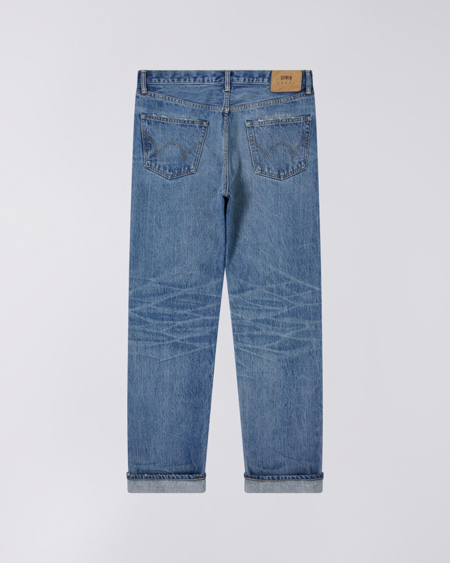 EDWIN Loose Straight Jeans Blue