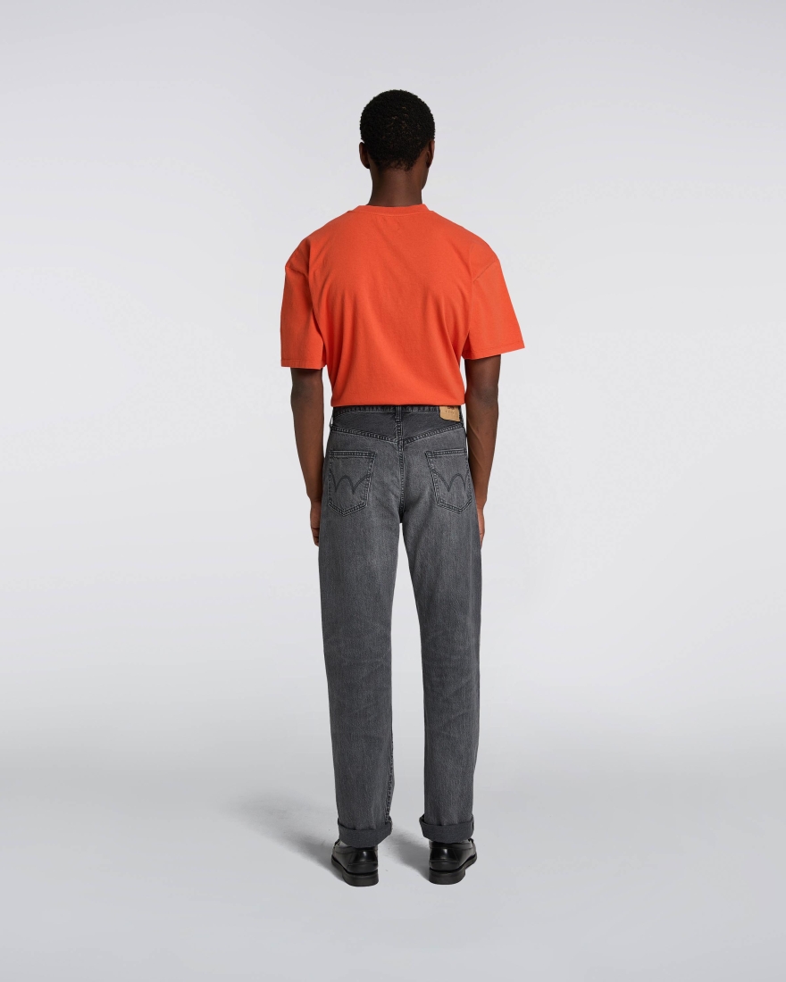 EDWIN Loose Straight Jeans Black