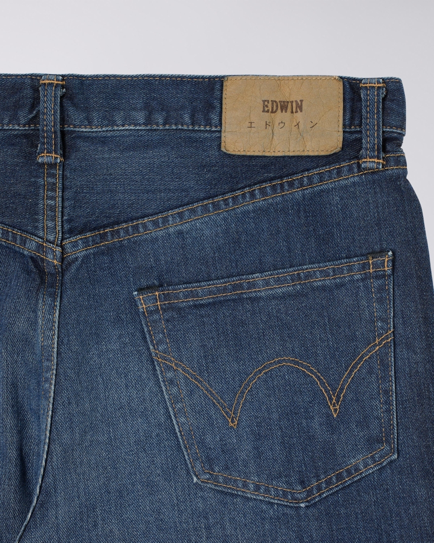 EDWIN Loose Straight Jeans Blue