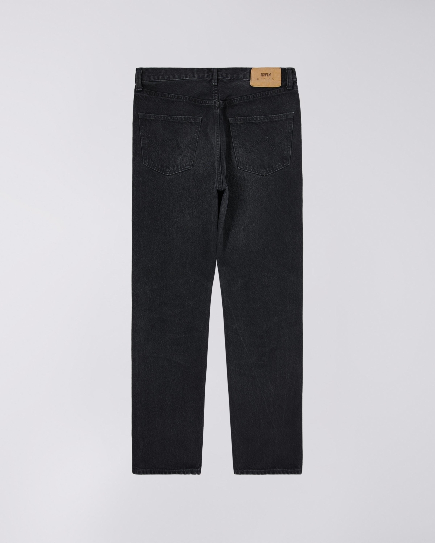 EDWIN Loose Straight Jeans Black