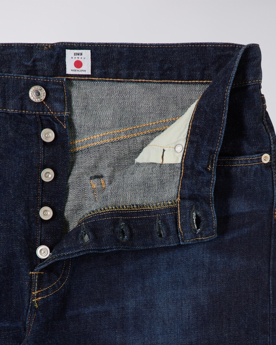 EDWIN Loose Tapered Jeans Blue
