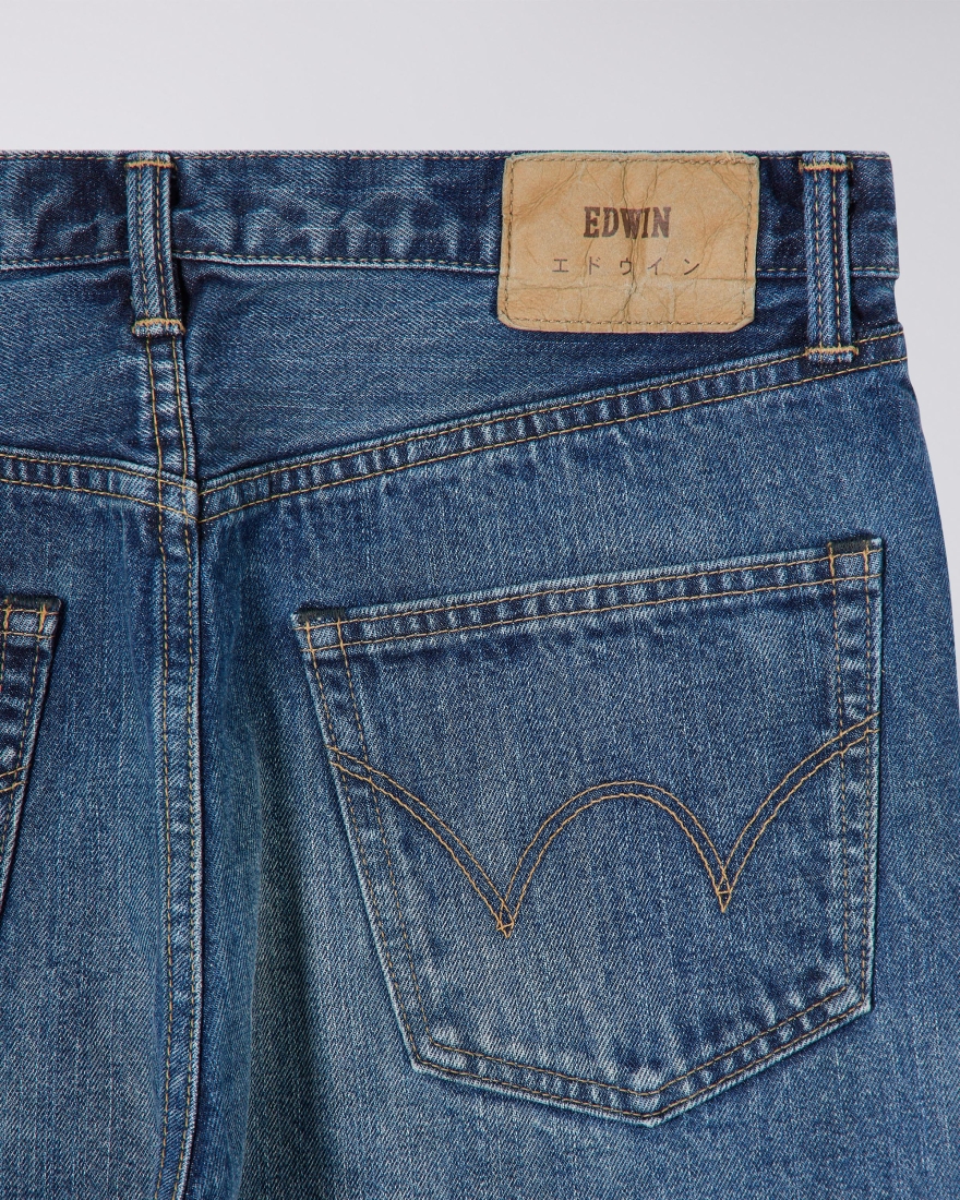 EDWIN Loose Tapered Jeans Blue