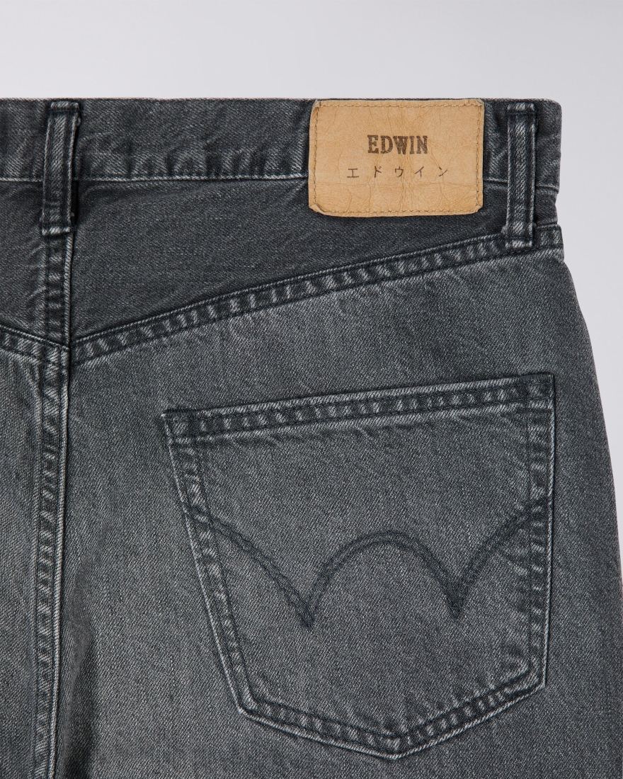 EDWIN Loose Tapered Jeans Black