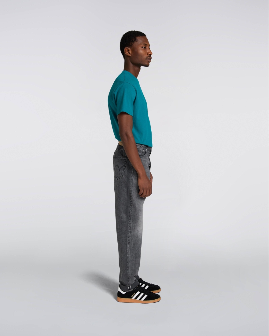 EDWIN Loose Tapered Jeans Black