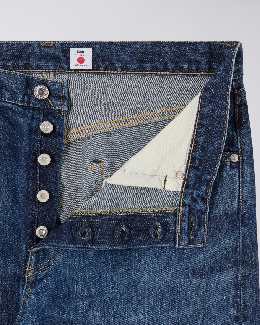 EDWIN Loose Tapered Jeans Blue