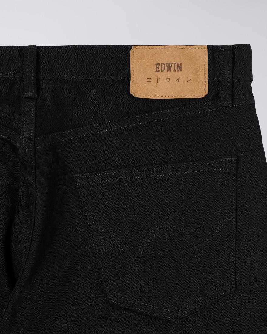 EDWIN Regular Tapered Jeans Black