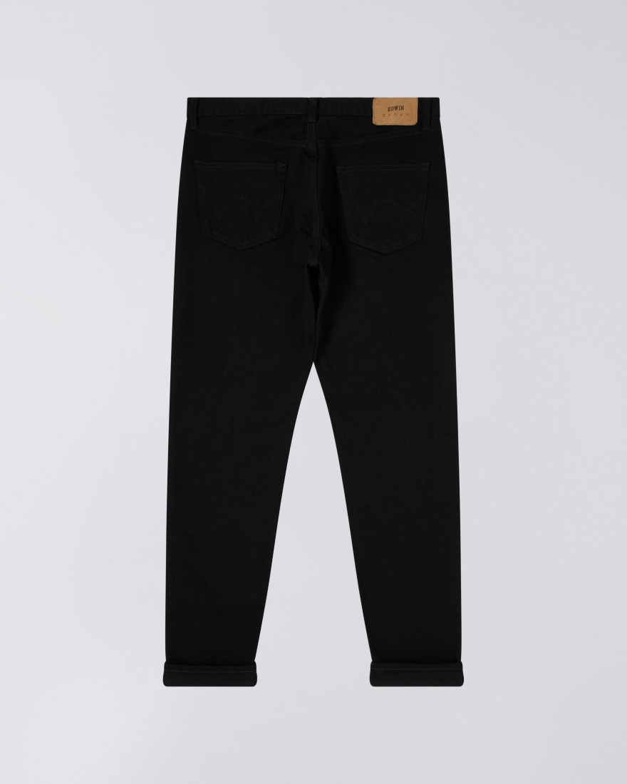 EDWIN Regular Tapered Jeans Black