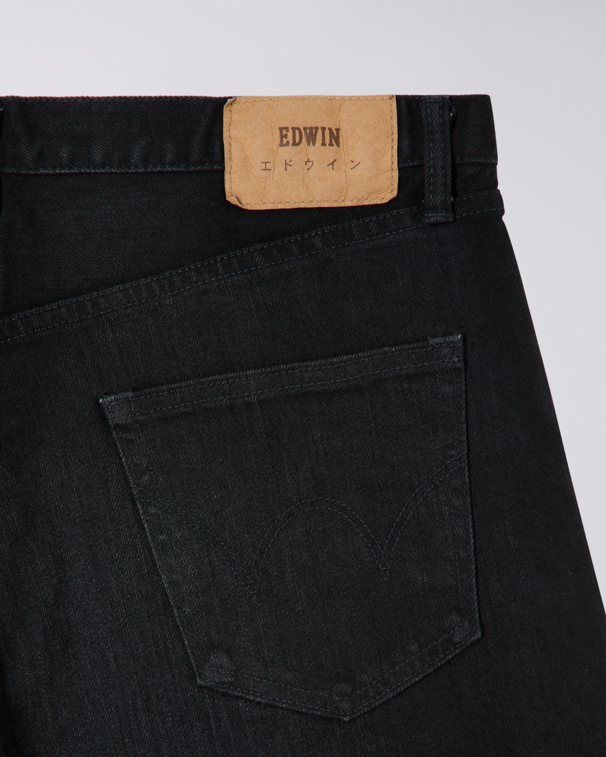 EDWIN Regular Tapered Jeans Black