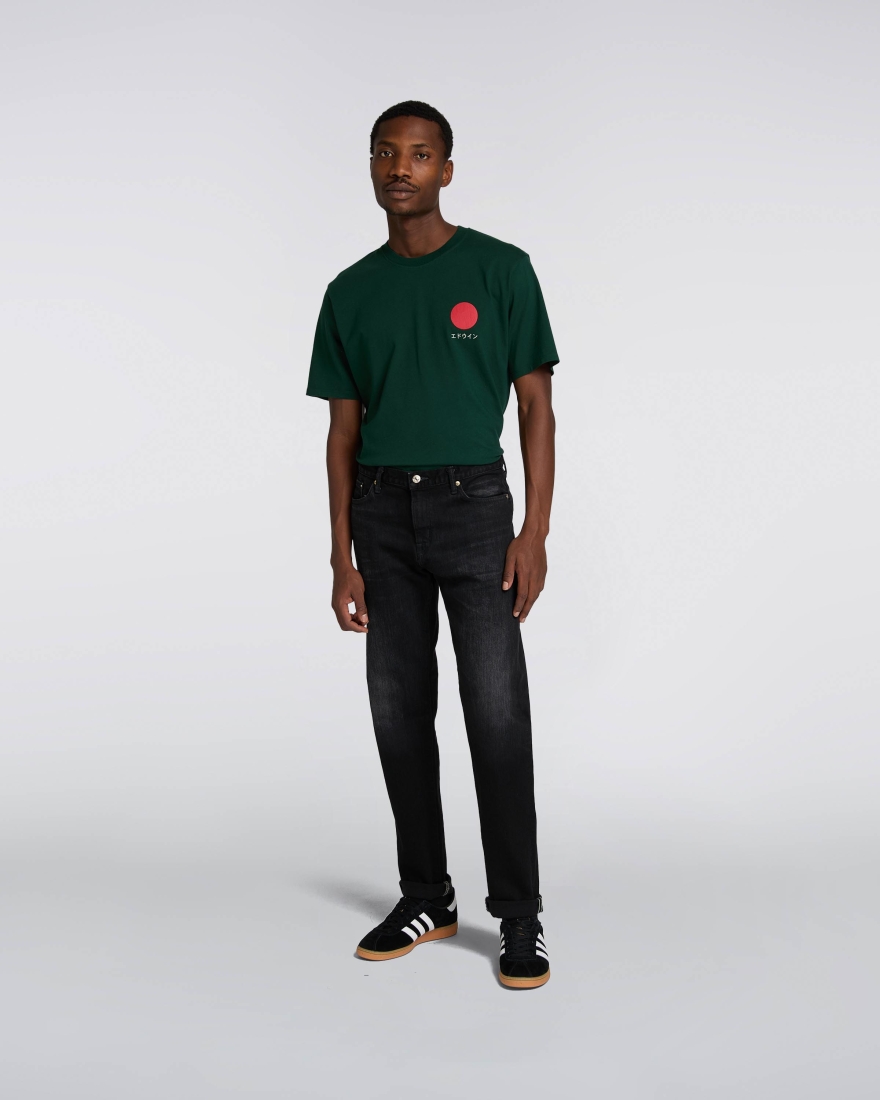EDWIN Regular Tapered Jeans Black