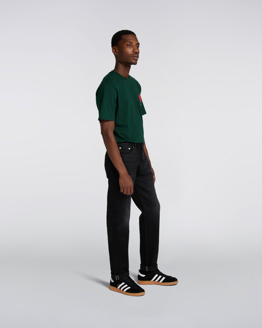 EDWIN Regular Tapered Jeans Black