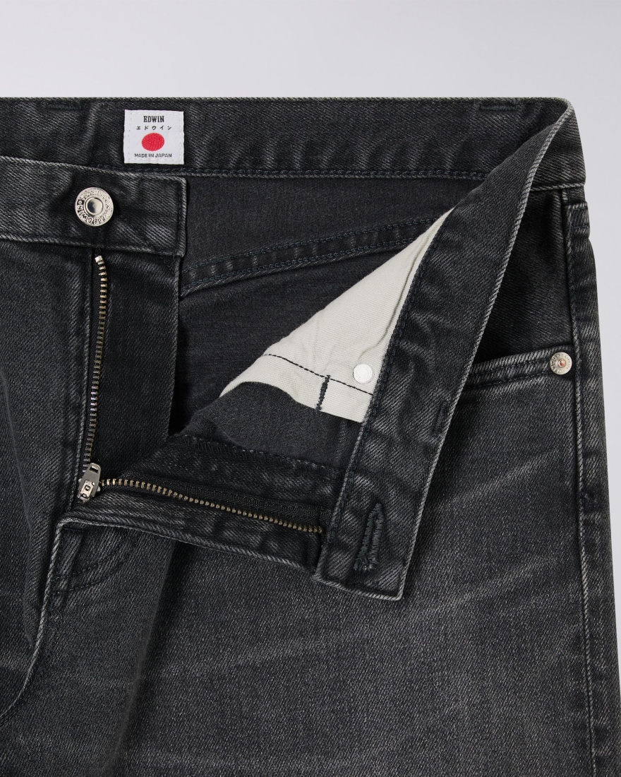 EDWIN Regular Tapered Jeans Black