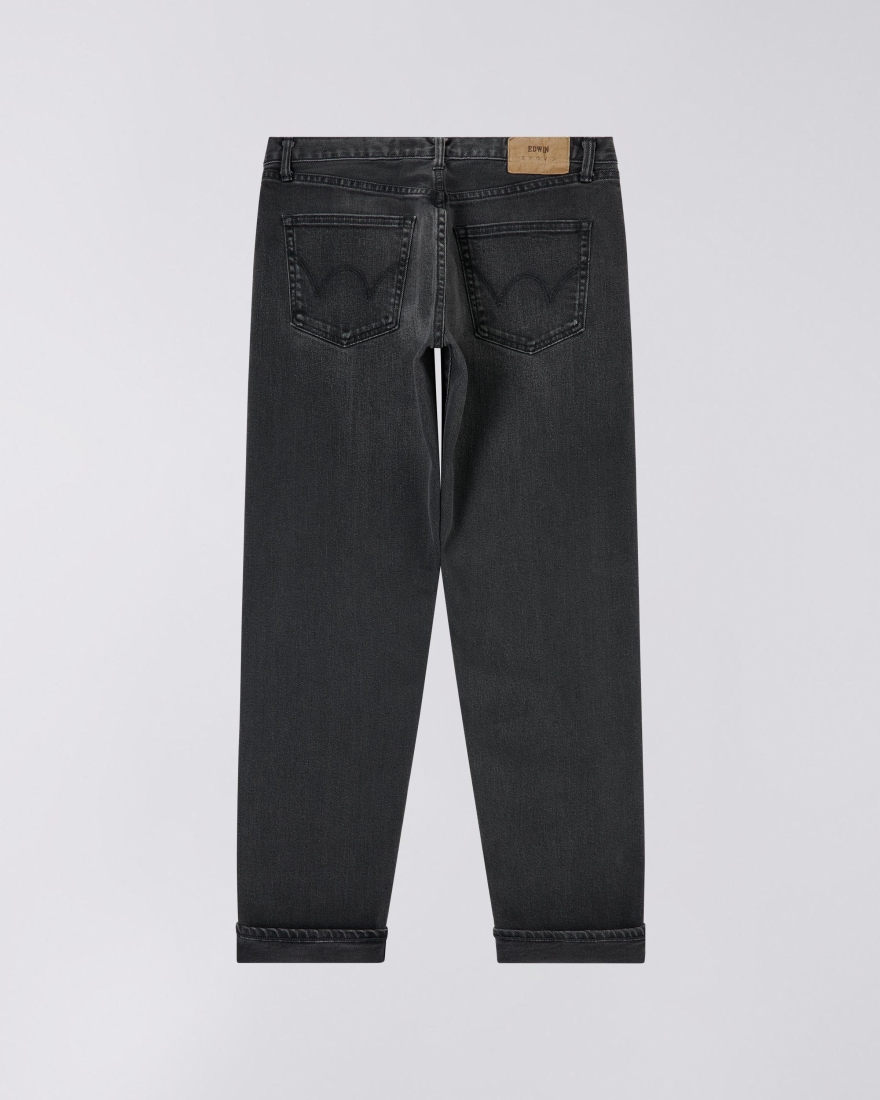 EDWIN Regular Tapered Jeans Black