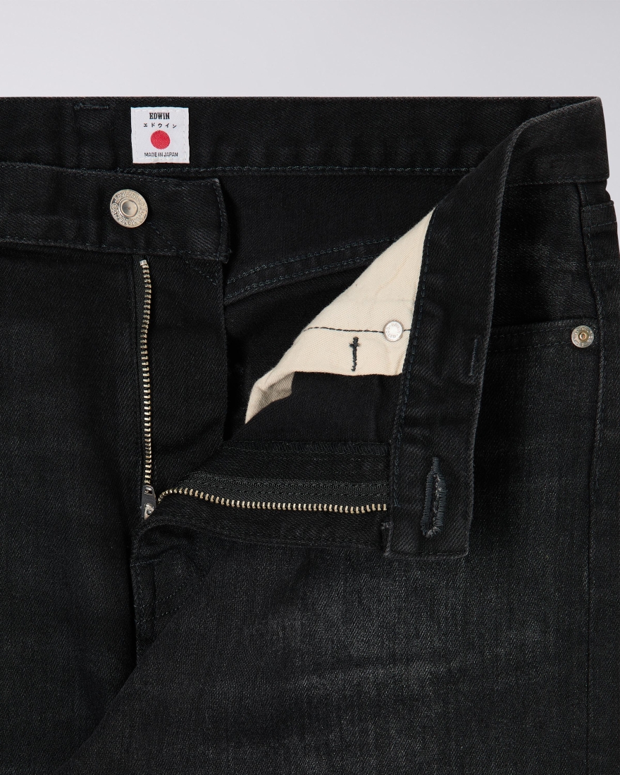 EDWIN Slim Tapered Jeans Black