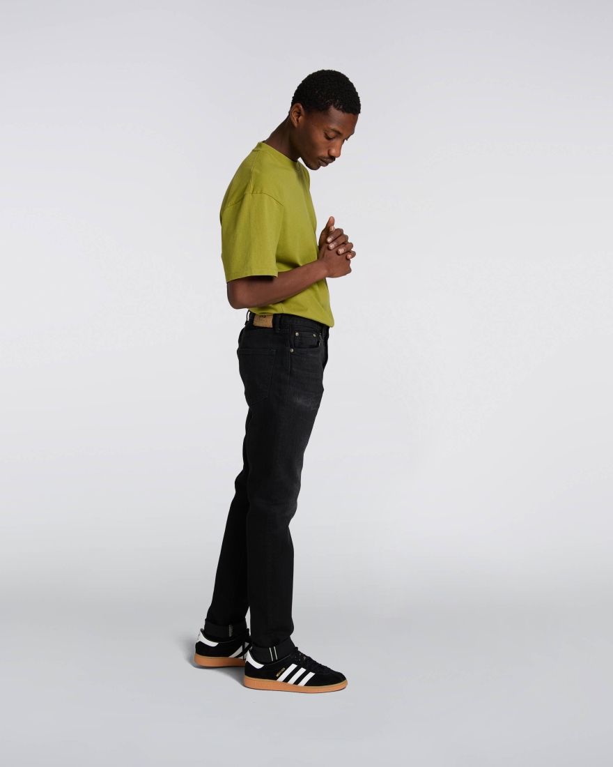 EDWIN Slim Tapered Jeans Black