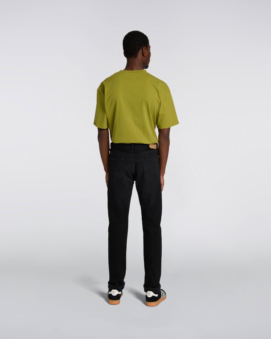 EDWIN Slim Tapered Jeans Black