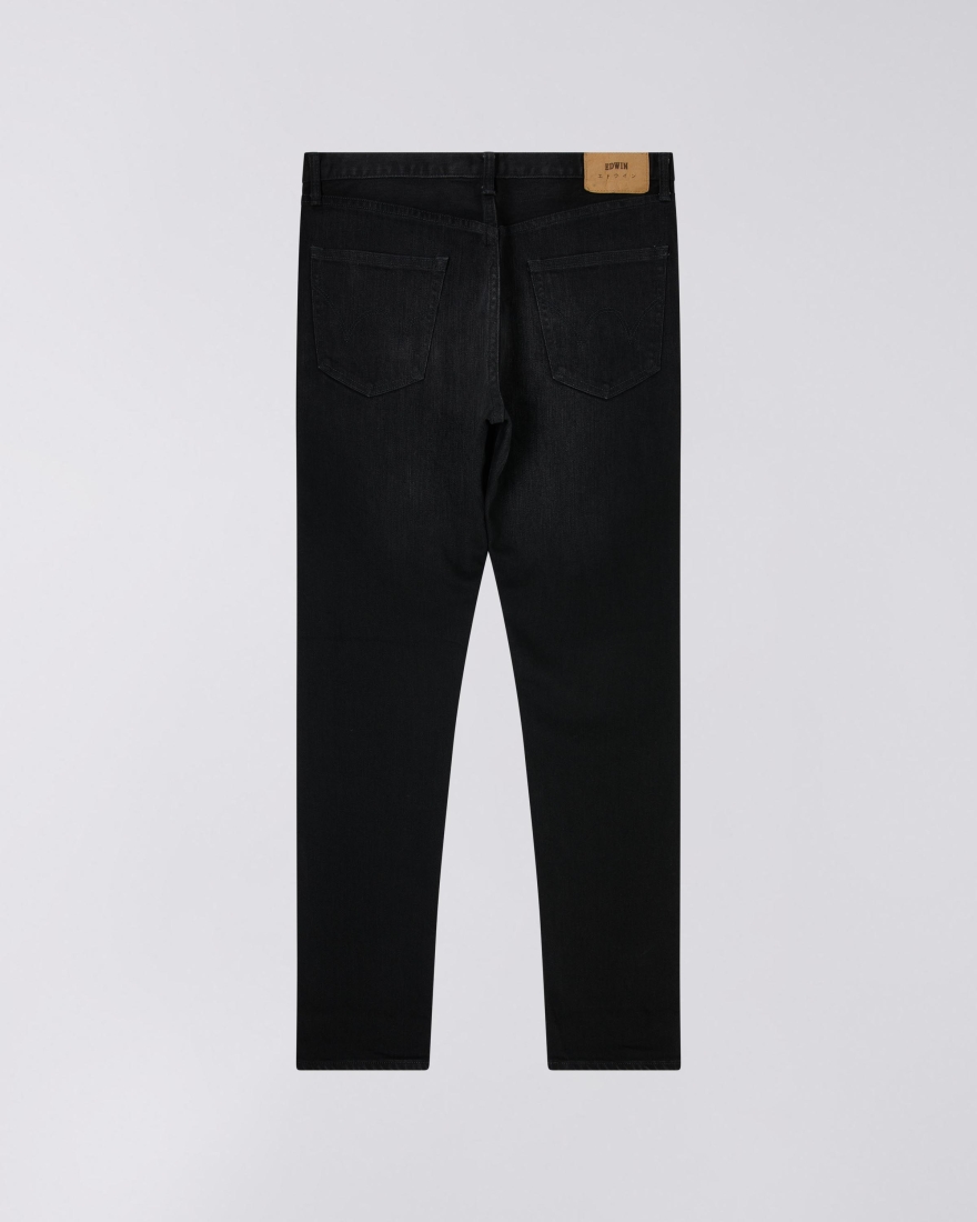 EDWIN Slim Tapered Jeans Black