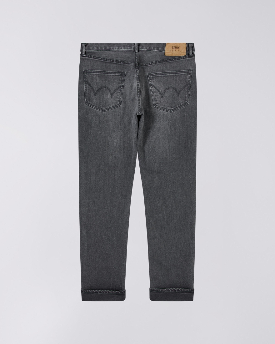 EDWIN Slim Tapered Jeans Black