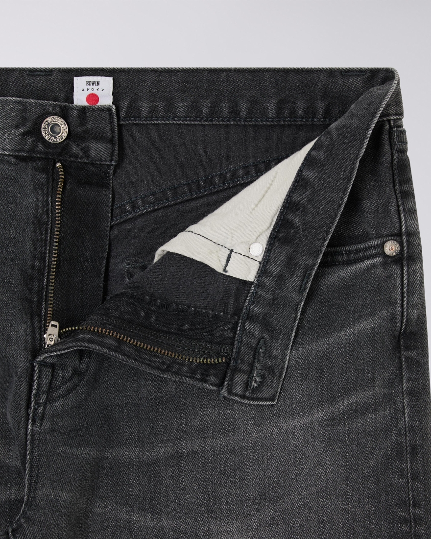 EDWIN Slim Tapered Jeans Black