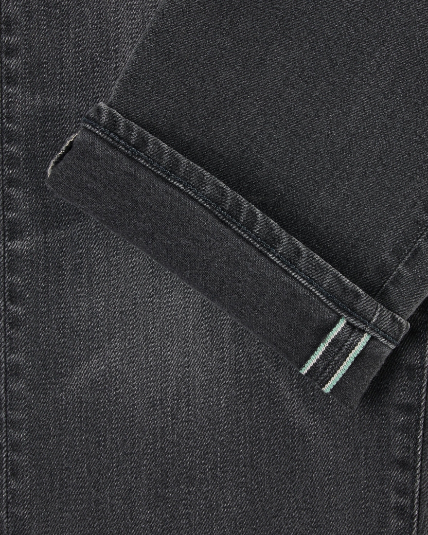 EDWIN Slim Tapered Jeans Black