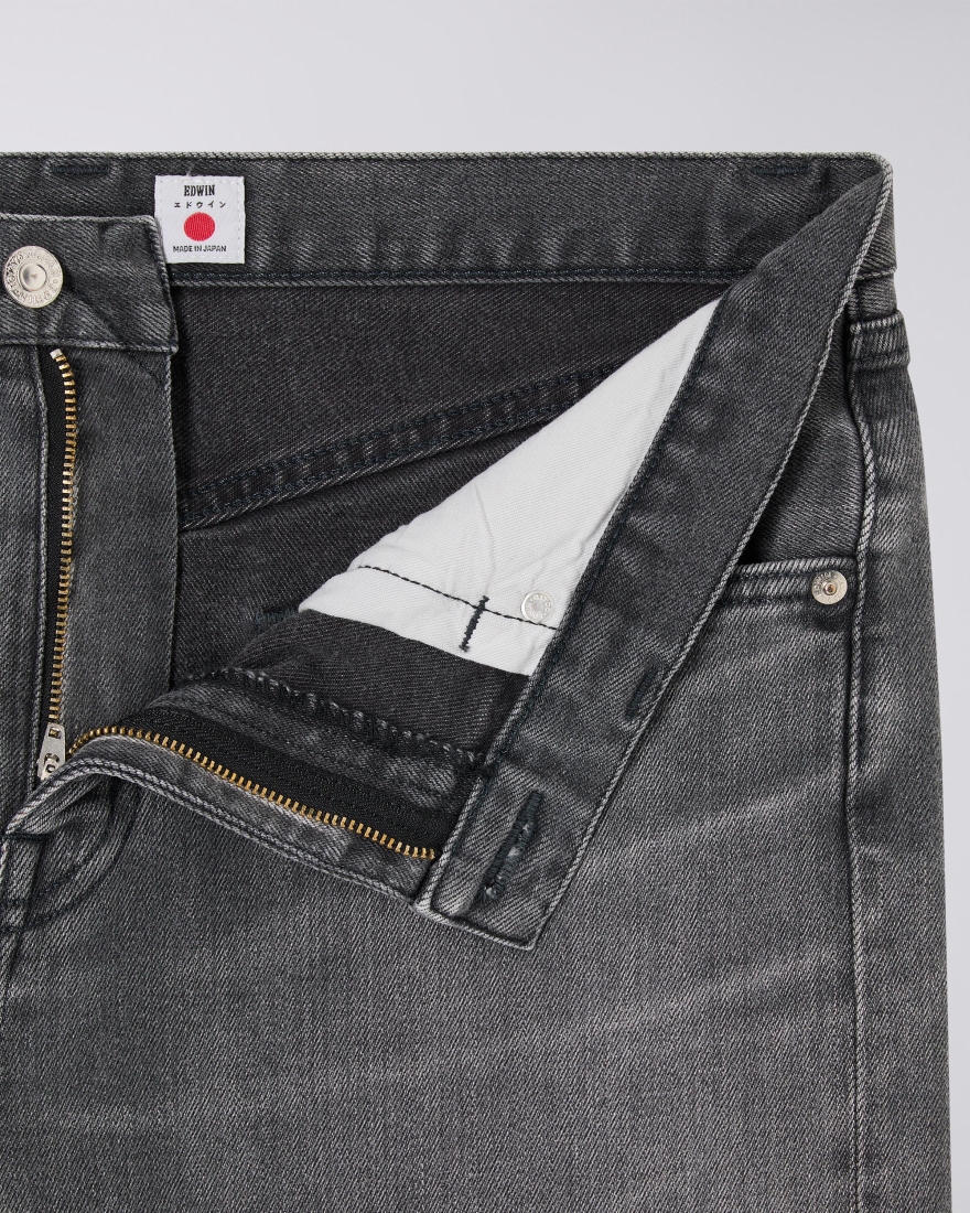 EDWIN Slim Tapered Jeans Black