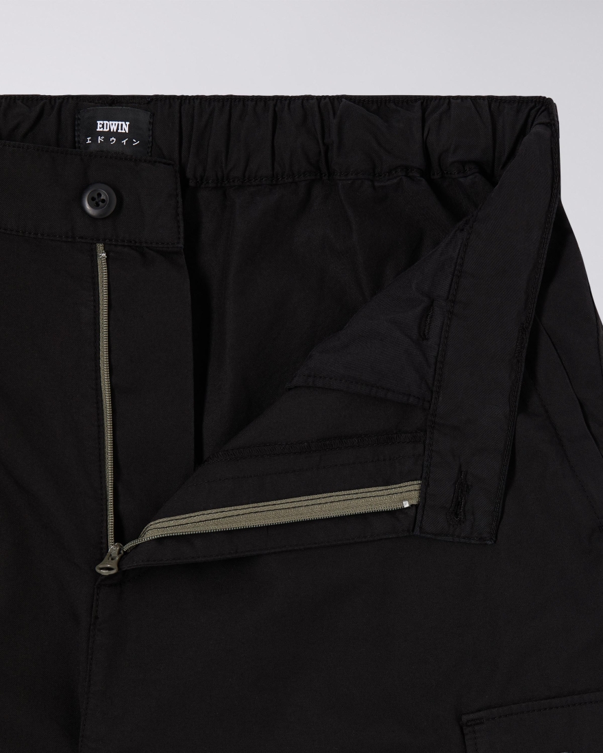 EDWIN Ringe Cargo Short Black