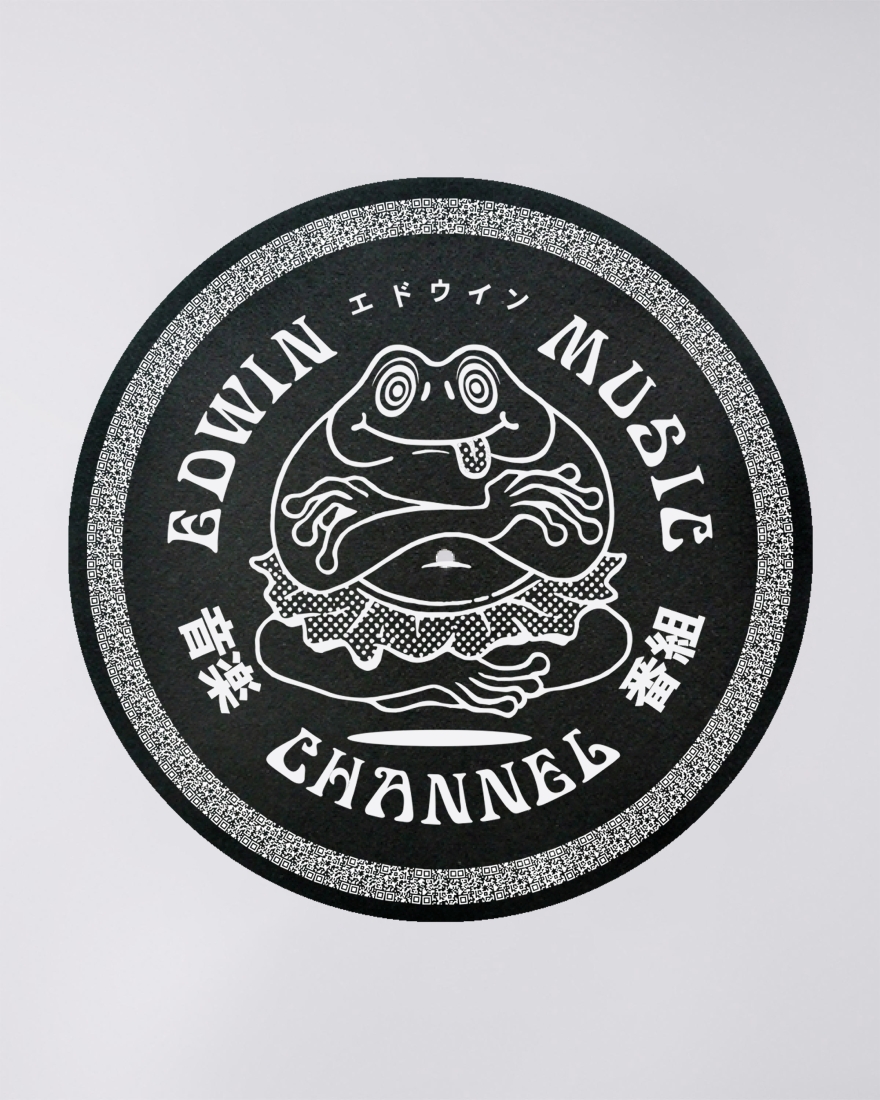 EDWIN Edwin Music Channel Slipmat Black