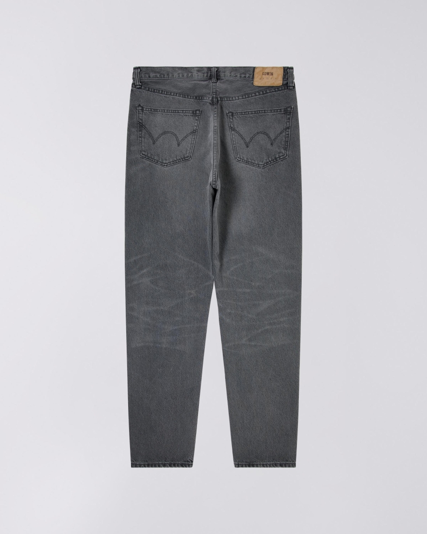 EDWIN Loose Tapered Jeans Black