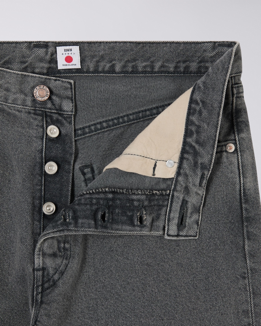 EDWIN Loose Tapered Jeans Black