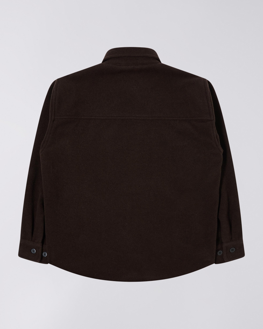 EDWIN Jowen Overshirt LS Brown
