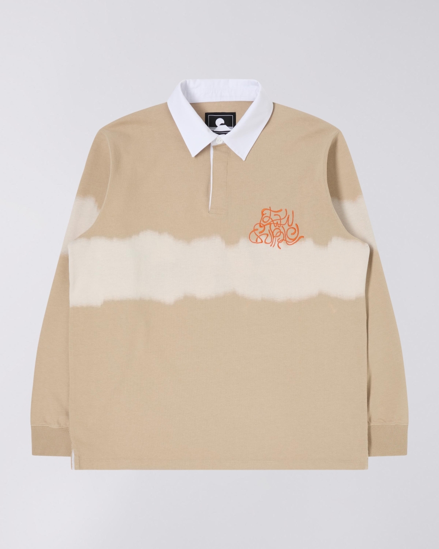 EDWIN Cody Polo White Pepper